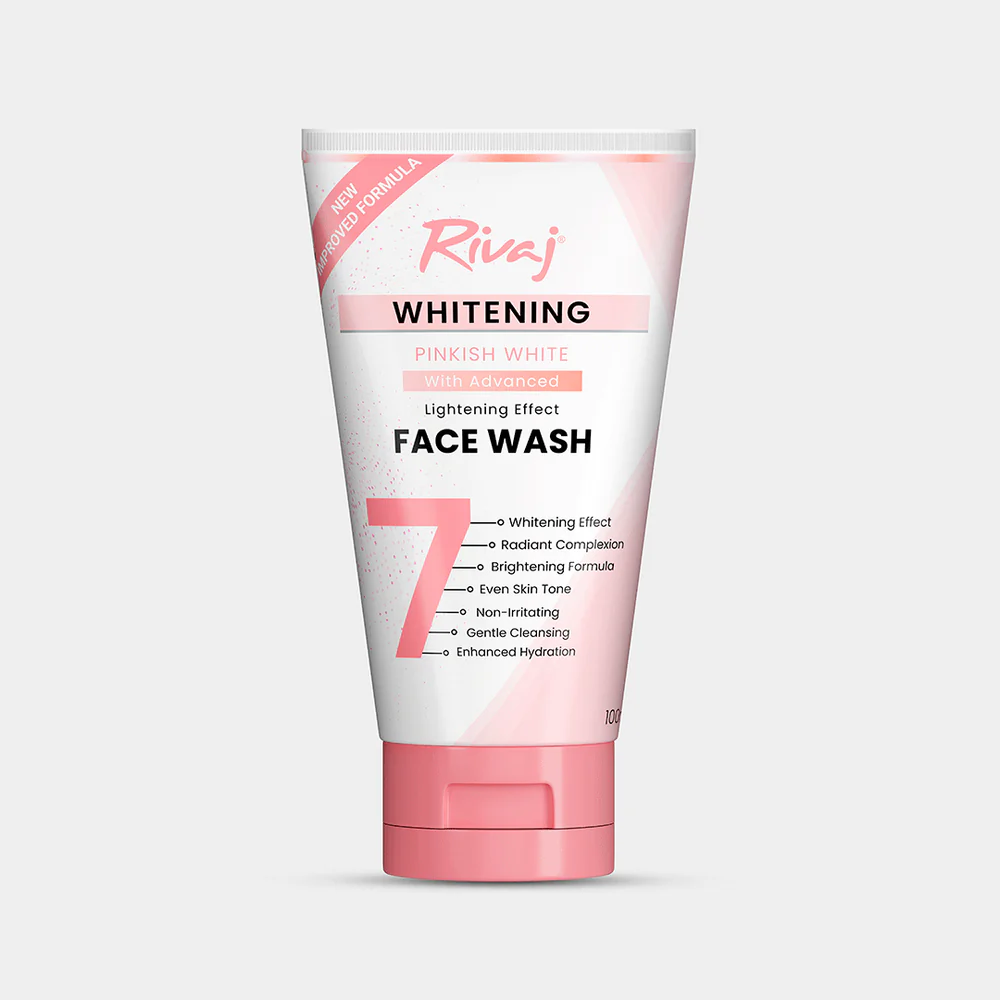 138 Rivaj FACE WASH 100ML PINKISH - Image 1