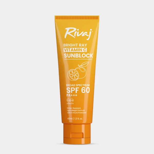 Rivaj SUNBLOCK 40ML VIT C SPF 60