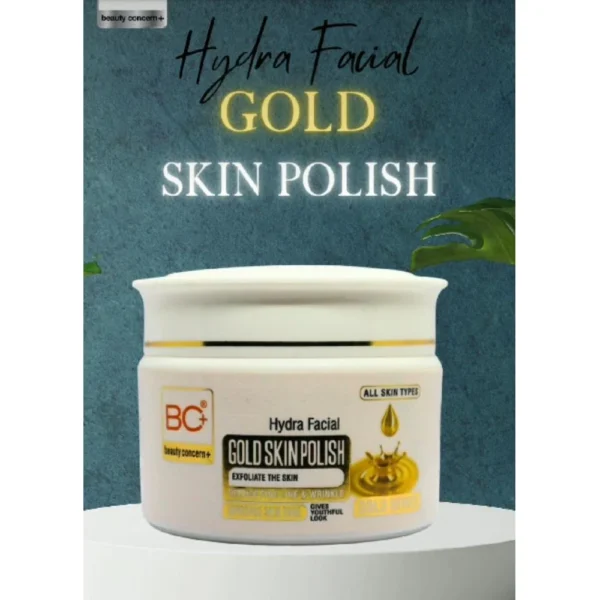 BC+ HYDRA GOLD FACIAL SKIN POLISHER 300GM