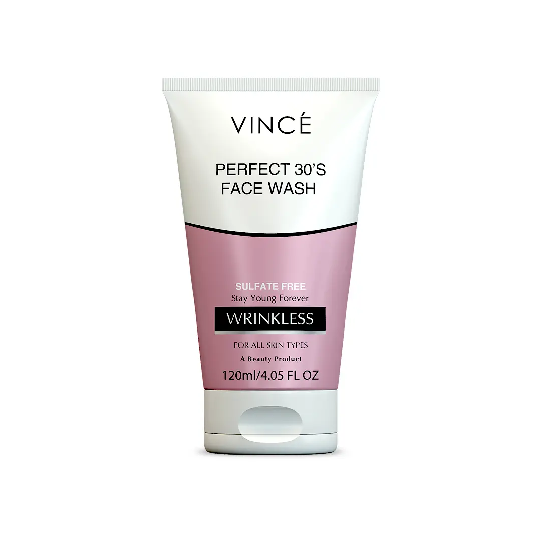 86 VINCE FACE WASH 120ML PERFECT 30S WRINKLESS - Image 1