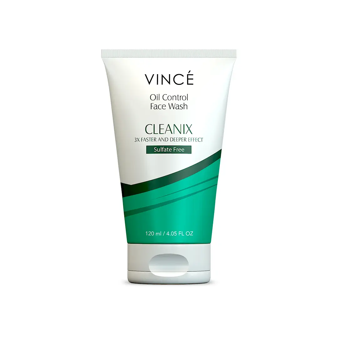 87 VINCE FACE WASH 120ML OIL CONTROL CLEANIX - Image 1
