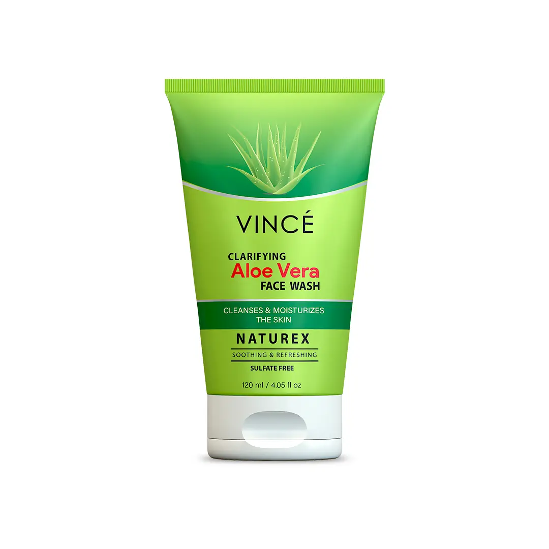 94 VINCE FACE WASH 120ML ALOE VERA MOISTURIZER SKIN - Image 1