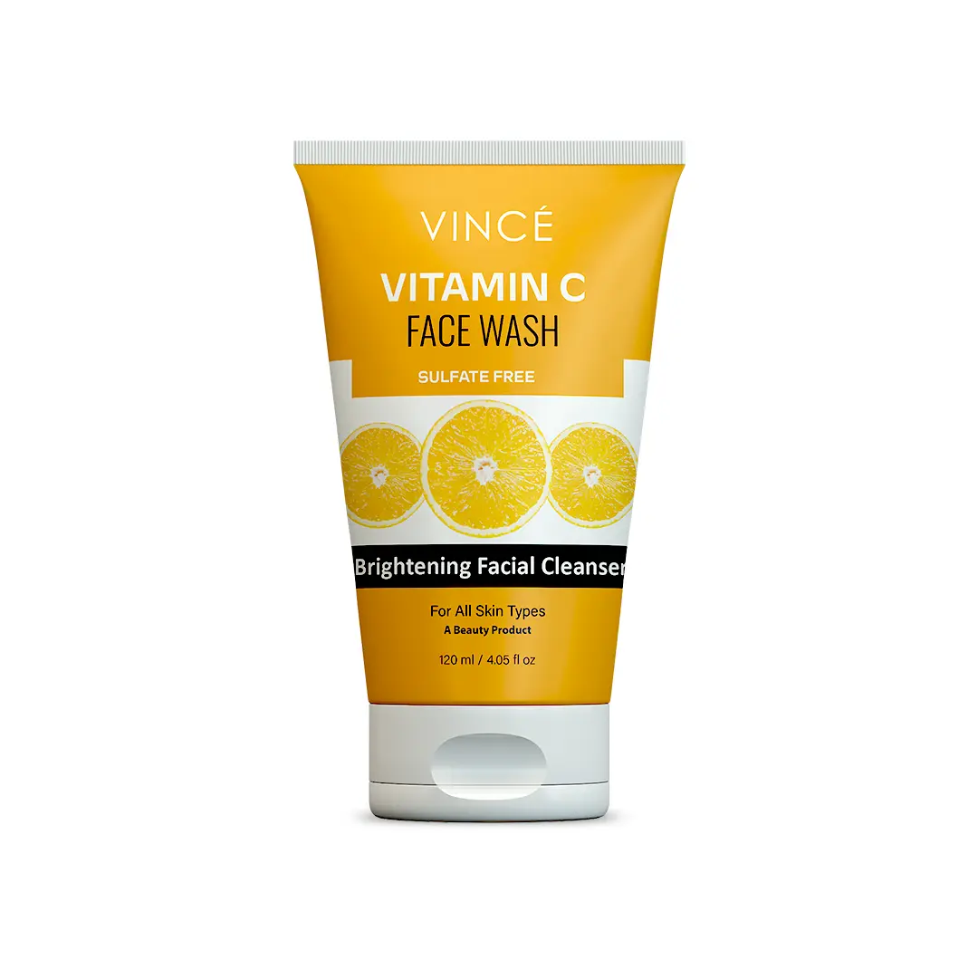 96 VINCE FACE WASH 120ML VIT C - Image 1