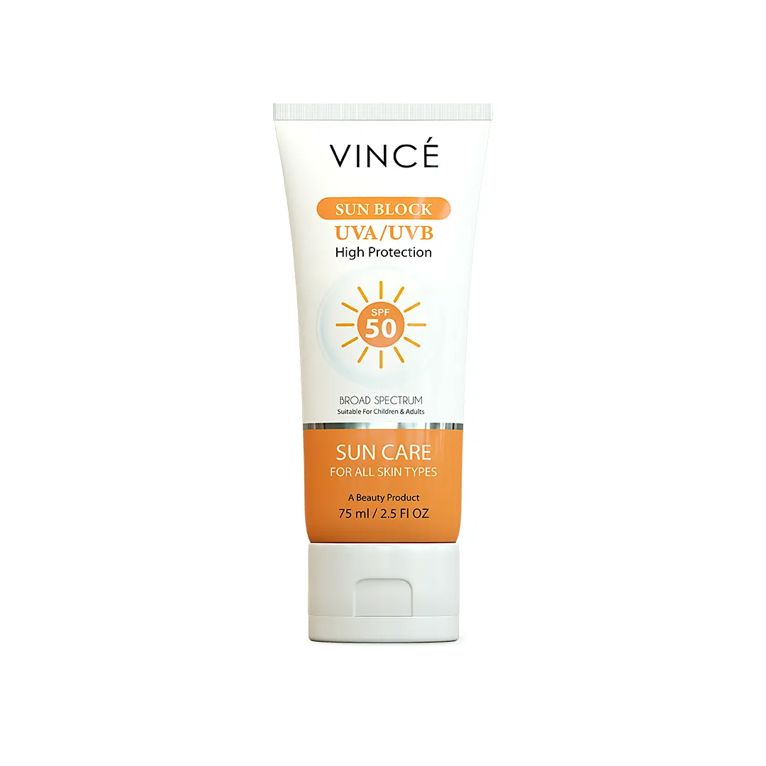 23 VINCE SUNBLOCK 75ML SPF 50 WITH ZINC - Image 1