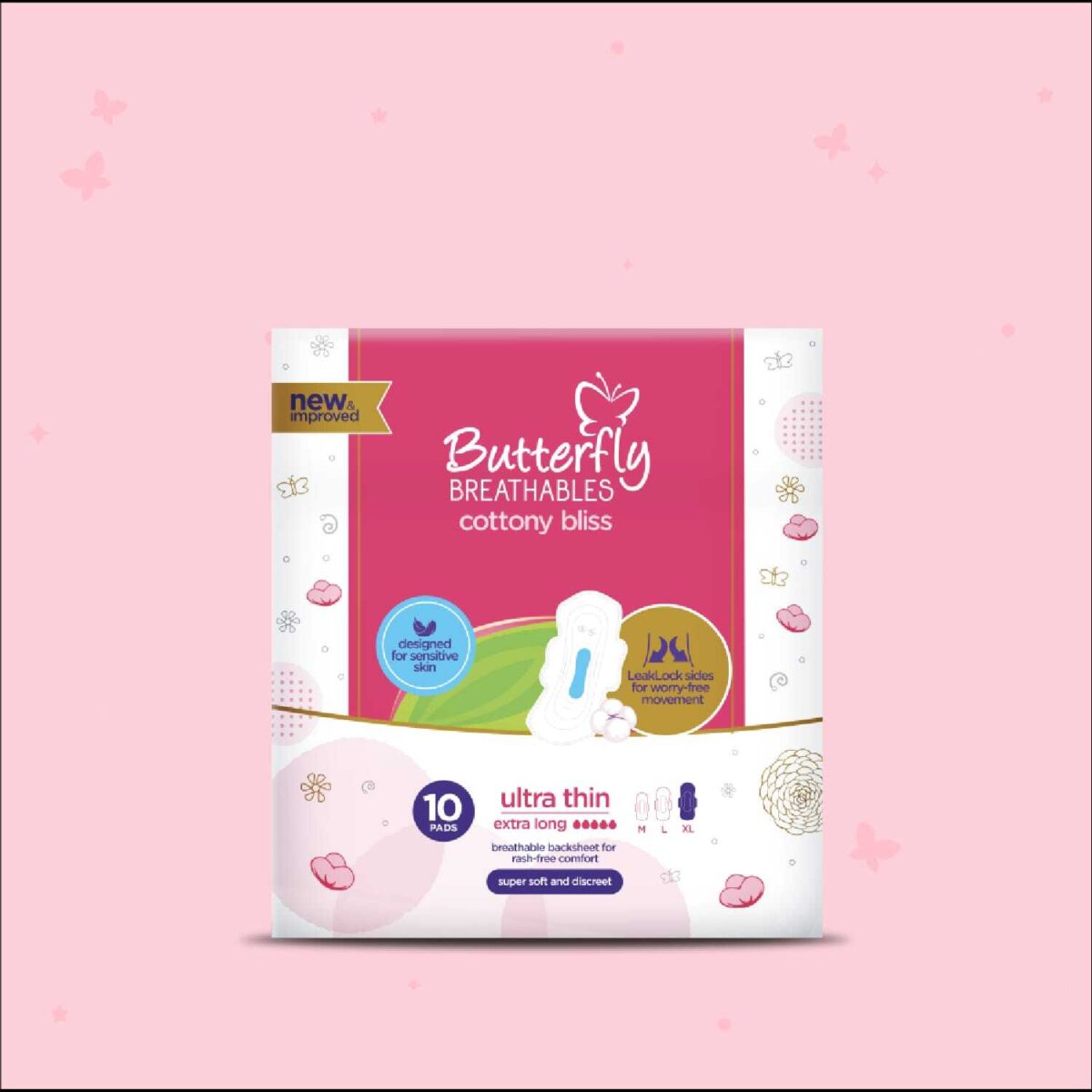 Mother Comforts Ultra-Sanitary Pads Long 16 Pcs - Image 1